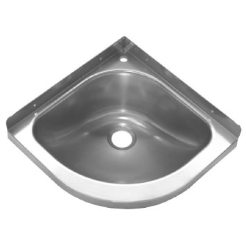 Lavabo d'Angle Inox