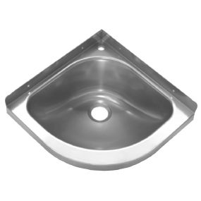 Lavabo d'Angle Inox